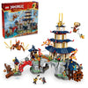 LEGO NINJAGO Tournament Temple City Building Toy for Teen Boys & Girls, Ages 14+, Great for Dragons Rising Fans Who Enjoy Model Building Sets and