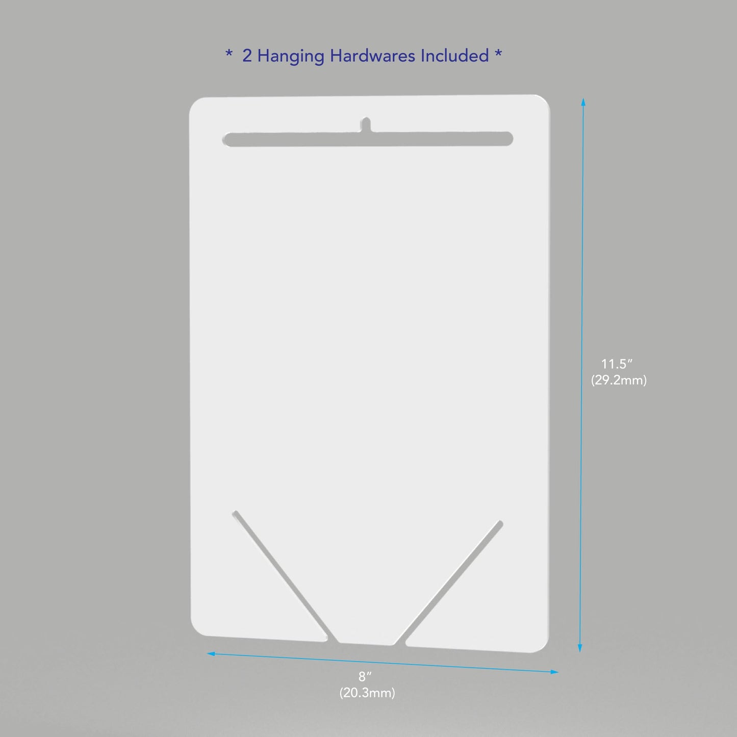 Medal Display Hanger, 2-Pack Wall Mount Medal Holder