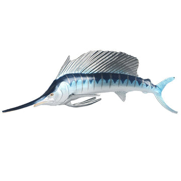 JOKFEICE Animal Figures Realistic Plastic Swordfish Marine Animals Action Model Science Project, Learning Educational Toys, Birthday Gift, Cake Topper