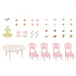 Calico Critters - Sweets Party Set - Dollhouse Furniture & Accessories - Kids Pretend Play Toy, Miniature Dollhouse Food & Accessories Set, Ages 3+