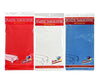 Party Dimensions 54" x 108" Rectangular Tablecovers/Tablecloths - Bundle of 6 - Red, White & Blue
