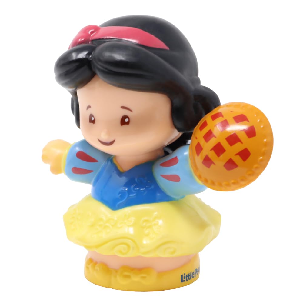 Replacement Part for Fisher-Price Little People Princess Figure Pack - GKG98 ~ Replacement Snow-White Figure ~ Holding A Pie ~ Works with Other