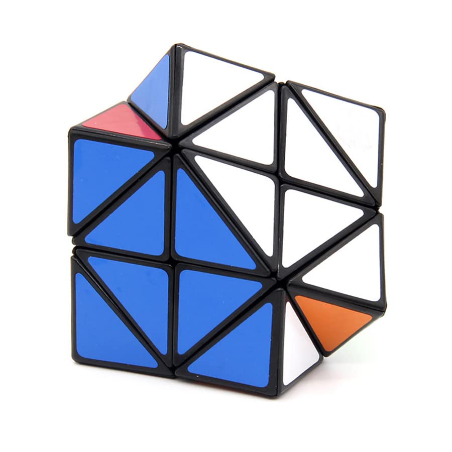 Willking Helicopter Cube 3X3 Square Copter Puzzle Angled Edge Turning Puzzle Educational Toy