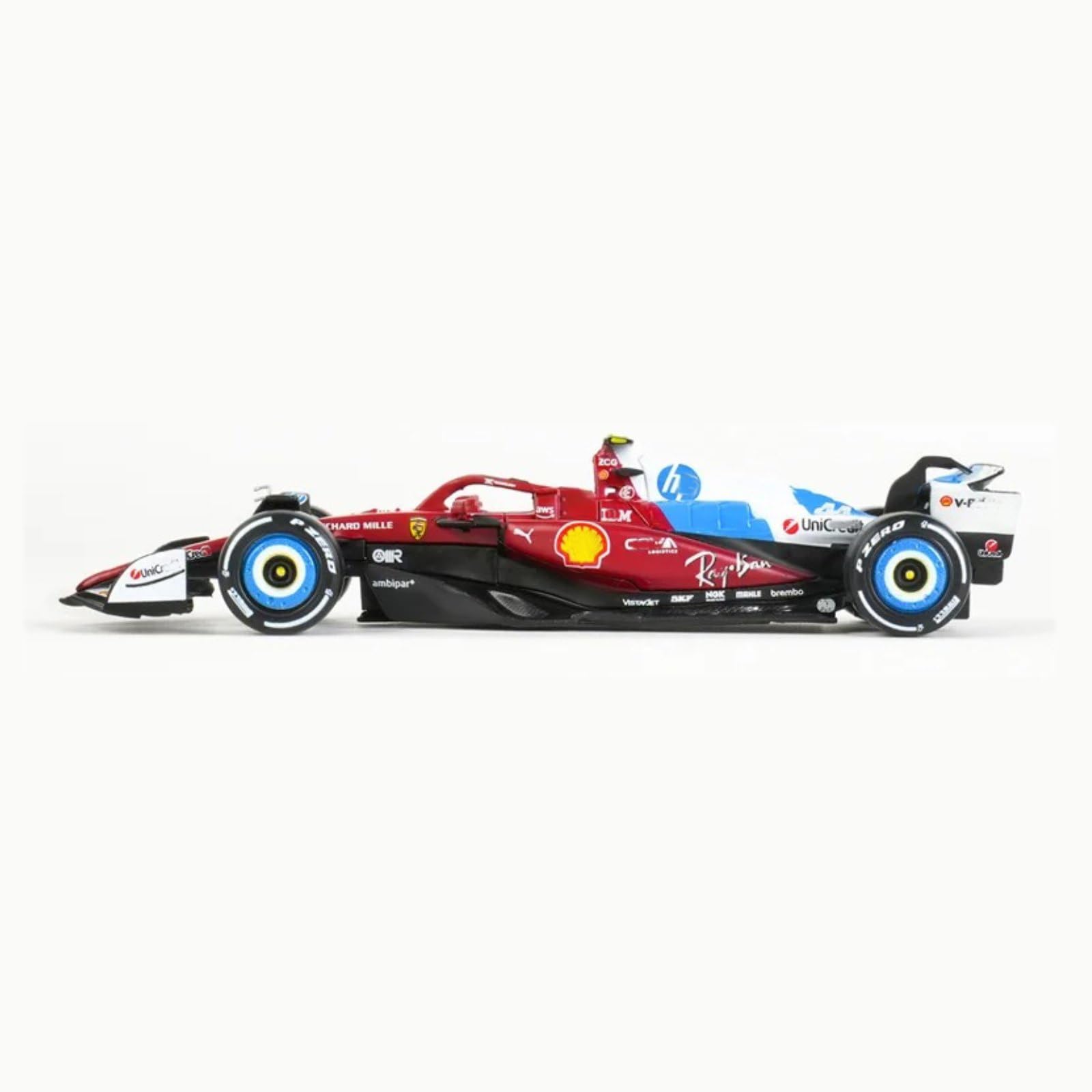 HTLNUZD New 1/43 F1 SF25#44 Miami GP Alloy Racing Car Model, Adult Collectible Formula 1 Diecast Ornament Gift (Standard package-SF25)