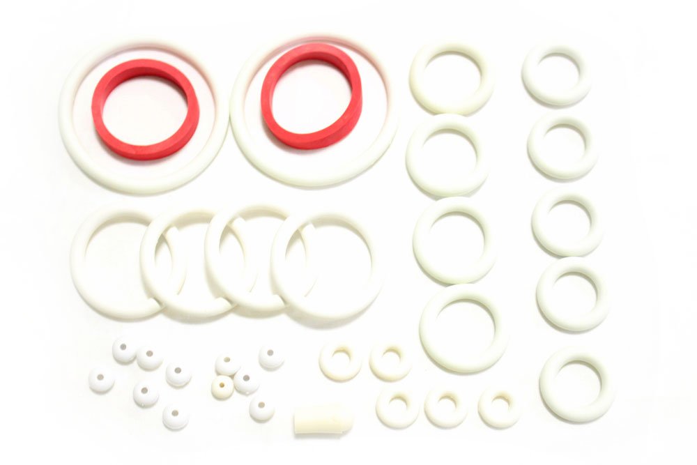 Game Room Guys Gottlieb Diamond Lady Pinball White Rubber Ring Kit