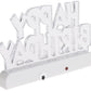 Dazzling Flashing Happy Birthday Cake Decoration - 3.25" x 4.75" (1 Count) - Perfect Celebration Centerpiece