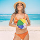 12'' Beach Balls for Kids: Inflatable Pool Ball Bulk Party Favors (30 Pack)
