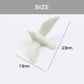Dollhouse Miniature White Plastic Doves, Tiny Mini Birds, for Fairy Garden, Diorama, Miniature Decoration (7PCS)