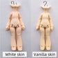 New UFDoll Special Animal Form Action Figure Doll Head Replacement Body (White Skin)