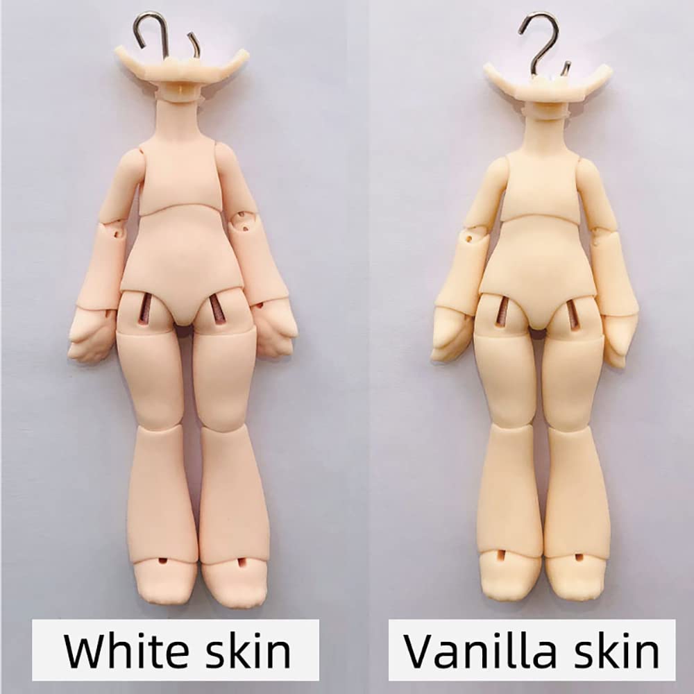 New UFDoll Special Animal Form Action Figure Doll Head Replacement Body (White Skin)
