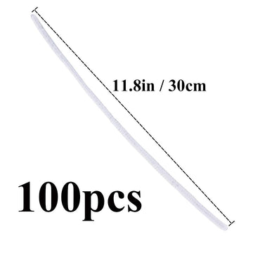 100 Pieces Pipe Cleaners Chenille Stem, Solid Color Pipe Cleaners Set for Pipe Cleaners DIY Arts Crafts Decorations, Chenille Stems Pipe Cleaners