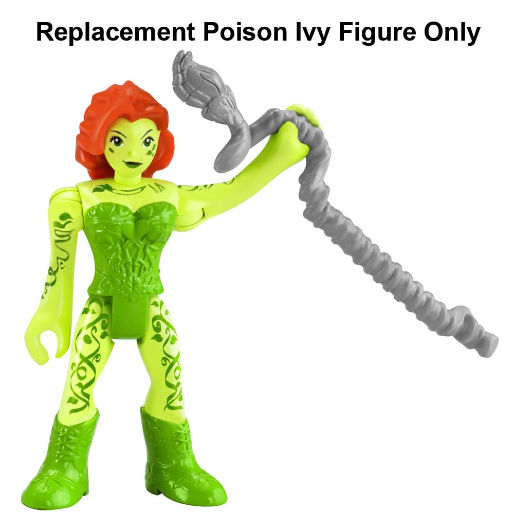Replacement Part for Imaginext Scarecrow and Poison Ivy Playset - BFT58 ~ Replacement Poseable Poison Ivy Figure