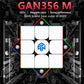 BroMocube Gan 356 M Speed Cube 3x3 Stickerless Puzzle Cube Gan 356M 3x3x3 Magnetic Magic Cube (Standard Version)