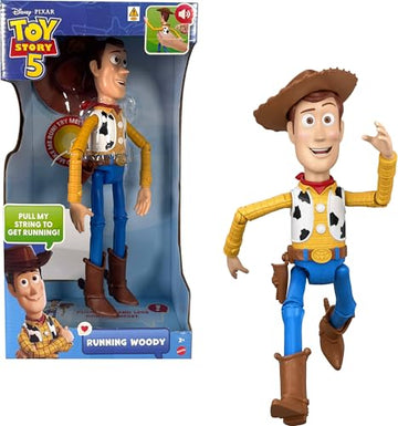 Mattel Disney and Pixar Toy Story 5 Running Woody