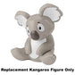 Replacement Gray Koala Bear Figure for Fisher-Price Little People Safari Animal Friends Playset - GFL22