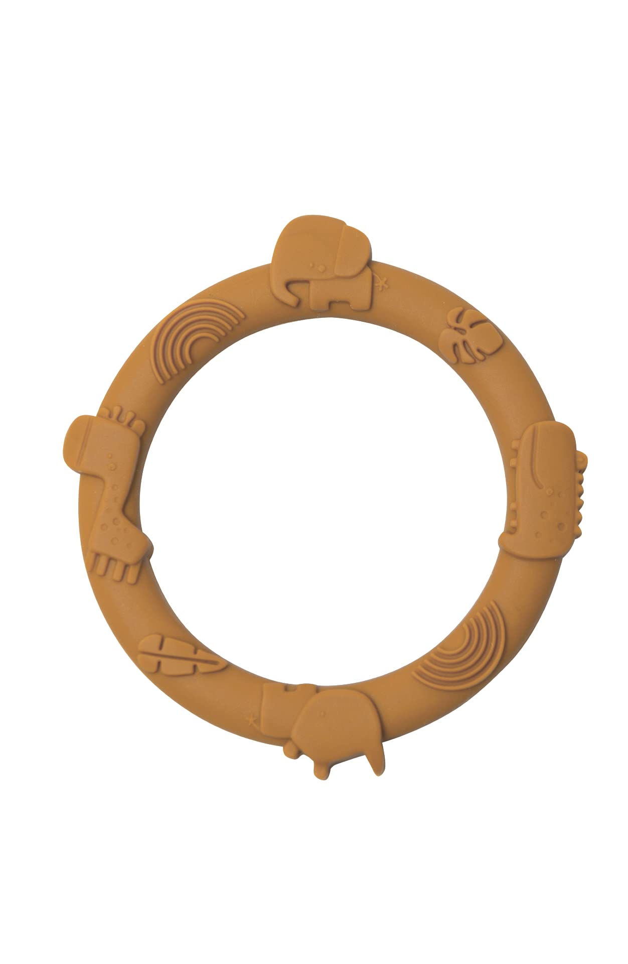 Loulou Lollipop Wild Teething Ring Set (Ginger Honey)