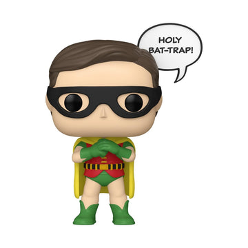 Funko Pop! Sayings: Batman 1966 - Robin - Collectable Vinyl Figure - Gift Idea - Official Merchandise - Toys for Kids & Adults - Superheroes Fans
