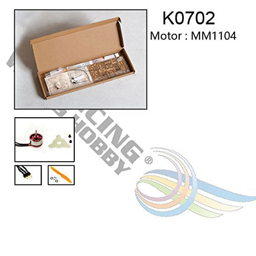 Dancing Wings Hobby Micro 3CH 358mm Balsa Wood Laser-Cut Airplane Newton Remote Control Plane for Adults (K0702)