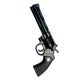 Colt Python Foam Replica Revolver - 11.5” PU Foam Cosplay Prop - Iconic Snake Gun from Movies, Games & Anime Halloween Collections (Black)