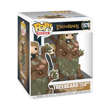 Funko POP! Super: Lord of The Rings - Pippin Took - Treebeard with Merry & Pippin - Collectable Vinyl Figure - Gift Idea - Official Merchandise - for
