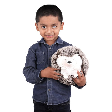 Squirrel Products Cuddle Mates Stuffed Animal Plush Toy - 6 Inch - Hedgehog