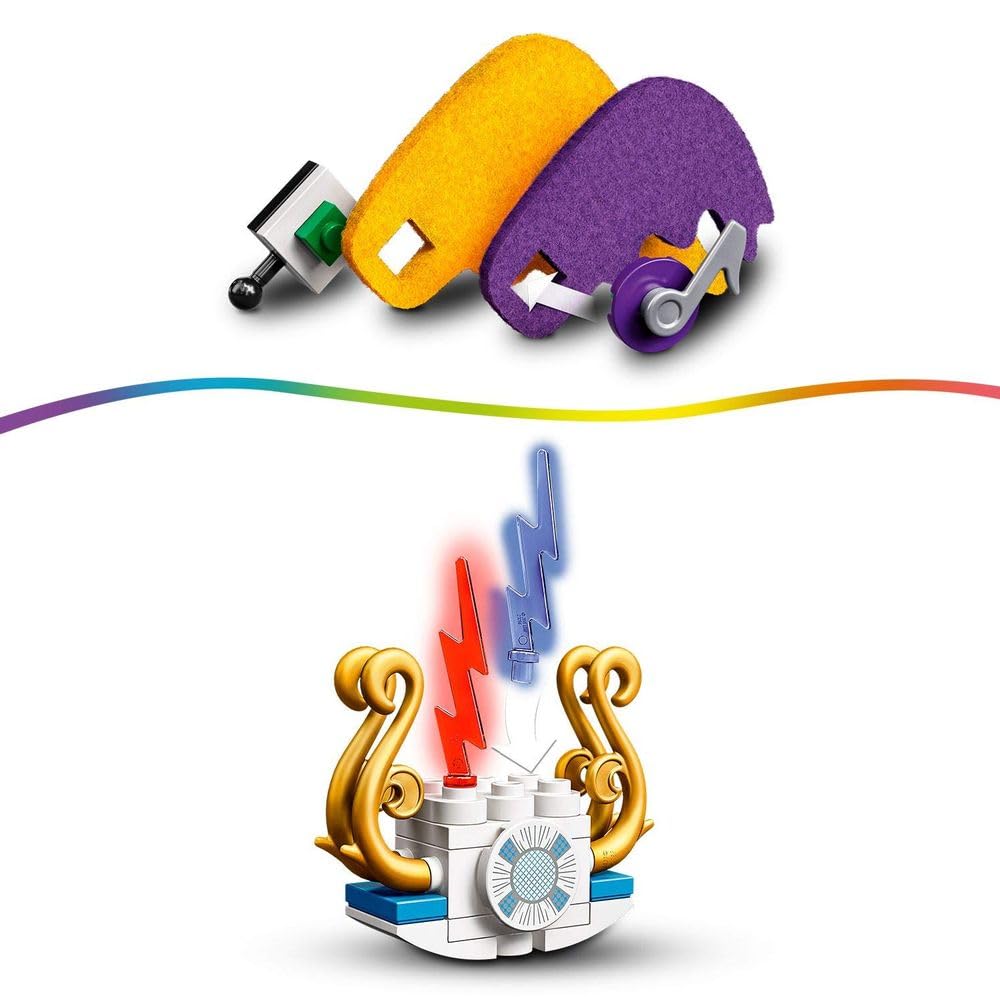 LEGO Trolls World Tour Volcano Rock City Concert 41254, Cool Trolls Toy Building Kit for Kids (387 Pieces)