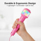 The All-in-One Microphone Toy, 2026 New Karaoke Machine Toy with Light, Kids Microphone with Stand, Echo Effects, for Singing, Confidence-Building