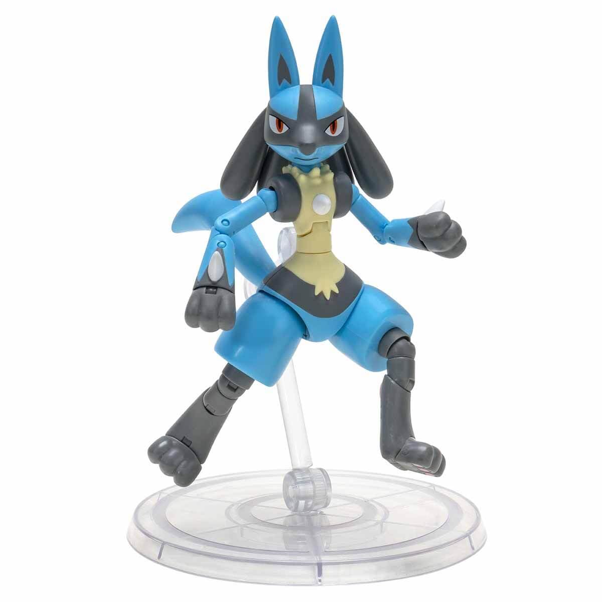 Pokémon Select Lucario - 6-Inch Super-Articulated Figure with Over 15 Points of Articulation