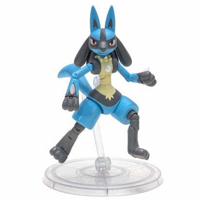 Pokémon Select Lucario - 6-Inch Super-Articulated Figure with Over 15 Points of Articulation