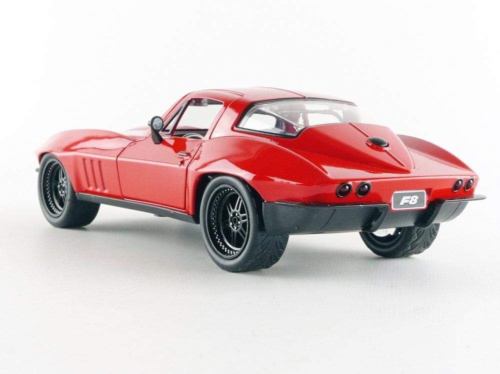 Jada Fast & Furious 1:24 Letty's 1966 Chevy Corvette Die-cast Car, Toys for Kids and Adults