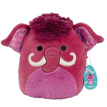 Squishmallows 10-Inch Magdalena The Mammoth Plush - Official Jazwares Ultra-Soft Stuffed Animal, Cute Collectible Squishy Pillow Toy Cuddly Kids Gift