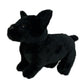 JIANEEXSQ Cute Simulation French Bulldog Plush Toy Realistic Lifelike Bulldog Dog Puppy Stuffed Animals Model Doll Gift Collection for Kids
