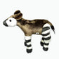 TAMMYFLYFLY Okapi Plush, Stuffed Animal, Okapia Plush Toy, Gifts for Kids, Cuddlekins 12 Inches