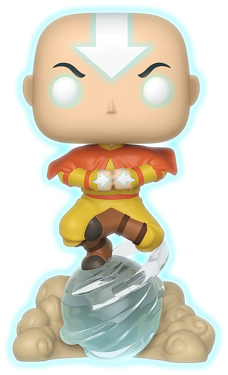 Funko 36470 Pop! Animation: Avatar the Last Airbender - Aang on Airscooter (Special Edition) #541