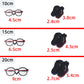niannyyhouse Loose Solid Hoodie Jeans Glasses Tall Leather Shoes 10cm 15cm 20cm Plush Doll Clothes Soft Stuffed Plush Toy Dress Up Accessories (a9