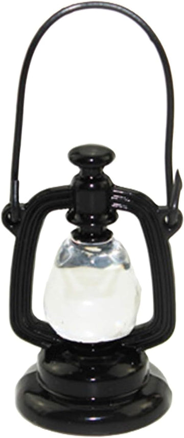 Black Accessories, Miniature Oil Lamp Furnishings, Miniature Lantern Miniature Retro Oil Lantern Kerosene Lamp Play Scene Ornaments Decor Furniture