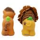 Fisher-Price Replacement Parts for Collectible Little People Noah's Ark or Zoo Playset K0475 - Replacement Male and Female Lions with Touch and Feel