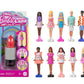 Barbie Mini BarbieLand Fashionistas Dolls, 1.5-inch Dolls in Lipstick Tube, Surprise Reveal (Styles May Vary) - Pack of 4