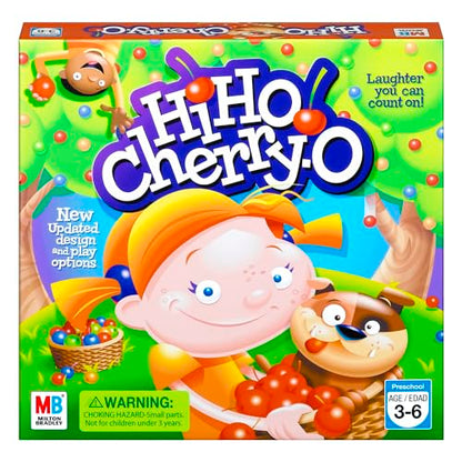 Hasbro Gaming Hi Ho Cherry-O Board Game for 2 to 4 Players Kids Ages 3 and Up (Amazon Exclusive)