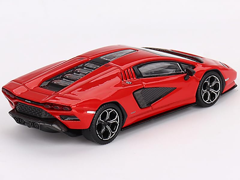 Lambo Countach LPI 800-4 Rosso Mars Red Limited Edition to 5400 Pieces Worldwide 1/64 Diecast Model Car by Mini GT MGT00720