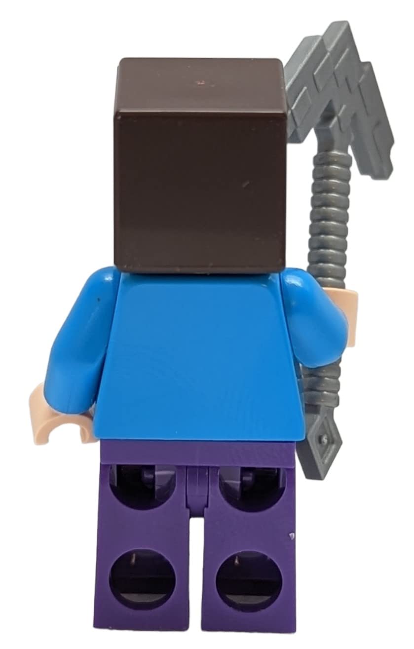 LEGO Minecraft: Steve Minifigure with Pickaxe