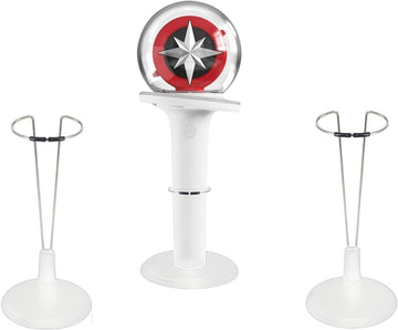 WYBDANS 2 Pcs Kpop Lightstick Stand, Compatible with Official Lightsticks, Display Stand,Compatible with Stray Kids , Enhypen, Twice,Ateez