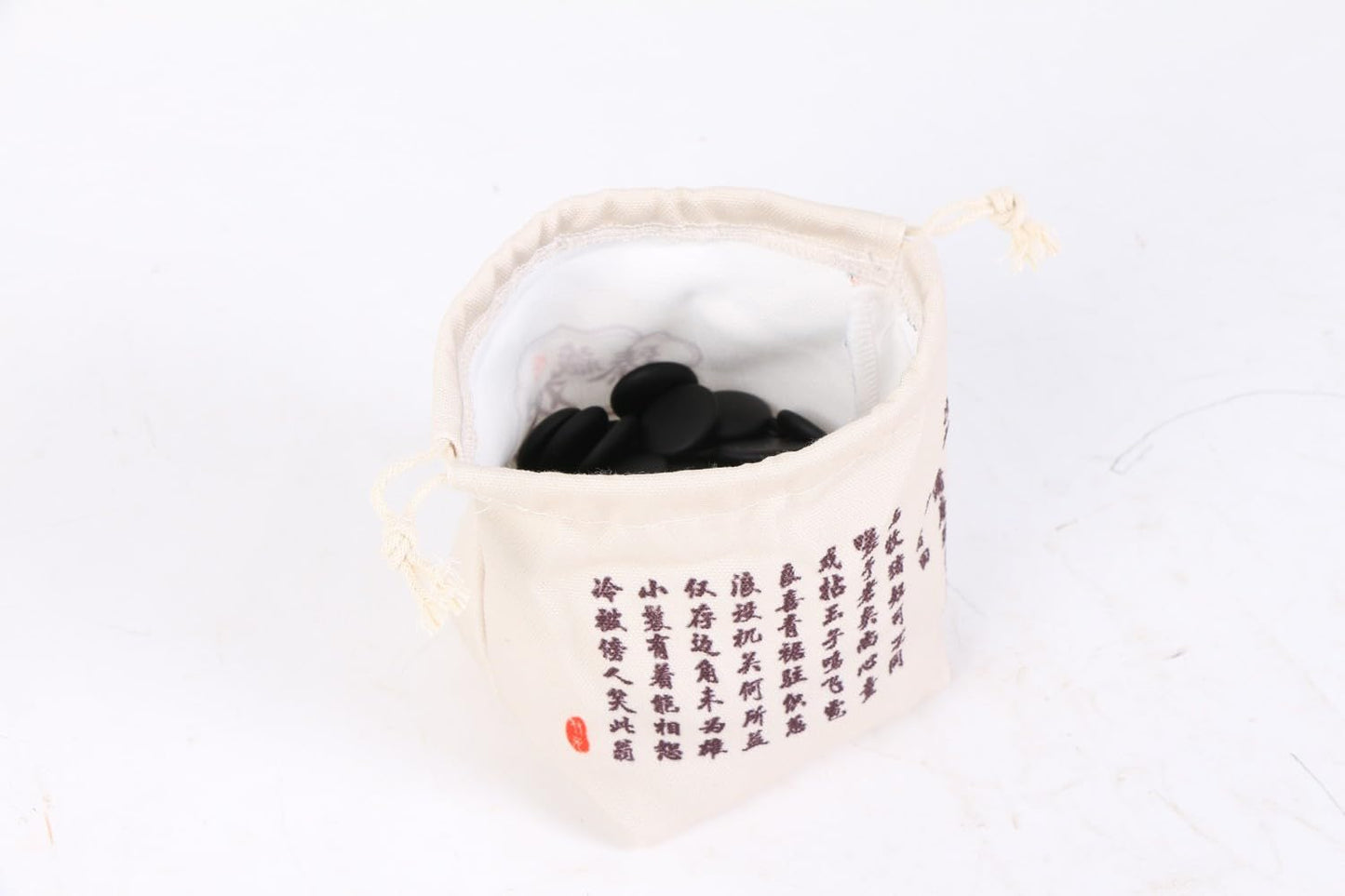 SongYun Go Stones Storage Bag Set of 2 Go Bowl Multifunction Portable Cloth Pouches