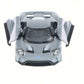 KiNSMART - 2017 Ford GT 1:38 Scale 5" Die Cast Model Toy Super Car (Silver)