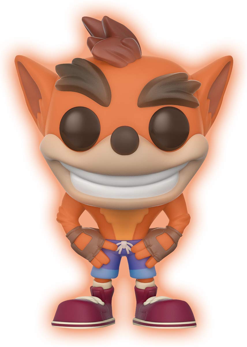 Funko Crash Bandicoot Glows in The Dark Figurine, Multicoloured, 25646