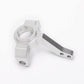 2 Sets Silver Aluminum Alloy Front Knuckle Arm for GPM AXIAL RC Car SCX10 Upgrade Parts