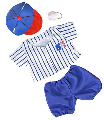 All-Stars Baseball Uniform for Stuffed Animal Teddy Bear - Fits Most 14"-18" Plush Soft Toys Sports Players Costume Plushie Buddy Bear - Playtime