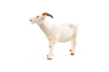 Papo - Realistic White Goat Figure - Ages 3+ - Farm Life Collection - Educational Play Farm Animals - Gift Idea Toy for Girls and Boys