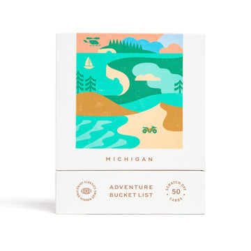 Michigan Adventure Bucket List: 50 Scratch-Off Cards for Outdoor Activities, Tourist Attractions, and Road Trips - Perfect Travel Gift and Guide