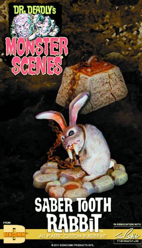 Dr. Deadlys Monster Scenes Saber Tooth Rabbit 1/13 Dencomm